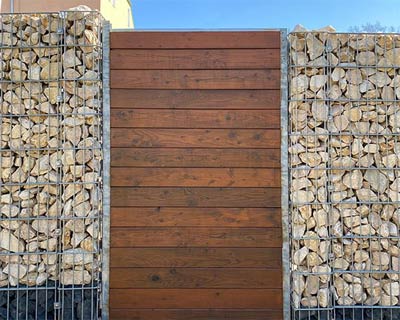 Zaunbau-Chemnitz - Gabionenzaun